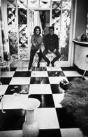 Film, Romy Schneider & Alain Delon, im Heim, 1959 - Dalmas