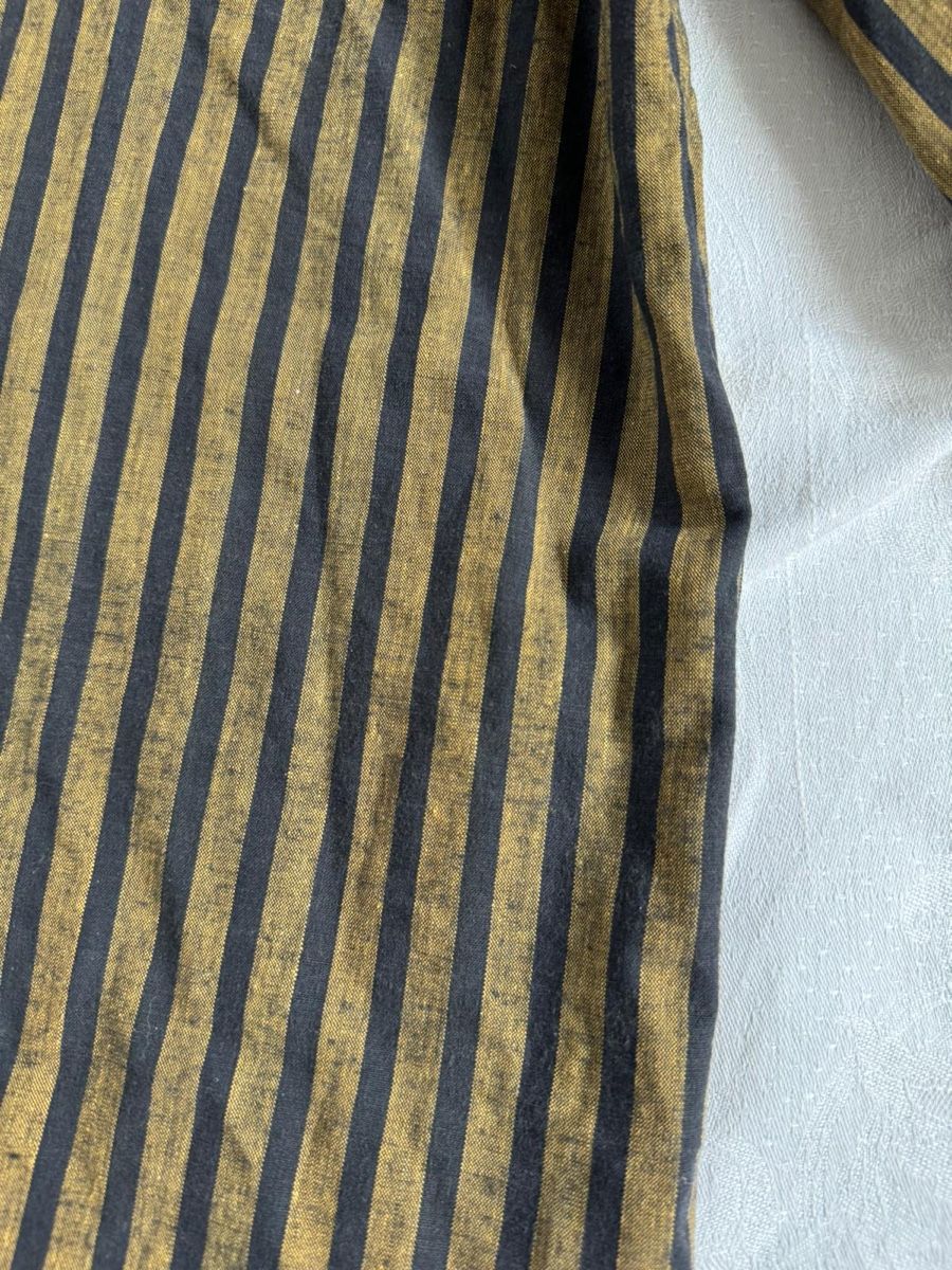 Camicie: Gestreiftes Herrenhemd Gr. Lschwarz gold – Usato da lommis venduto da inf_thv8 3