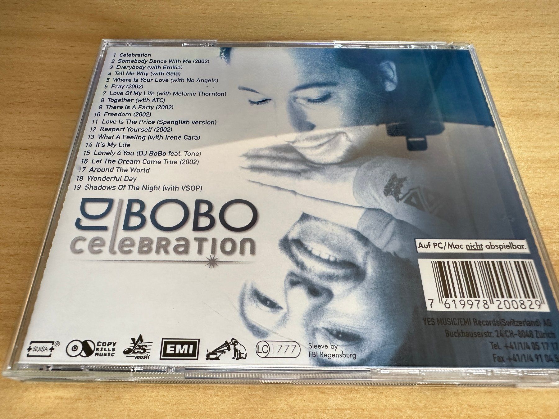 CD: DJ BoBo – Celebration – Usato da Rikon im Tösstal venduto da Alpenmutz 1