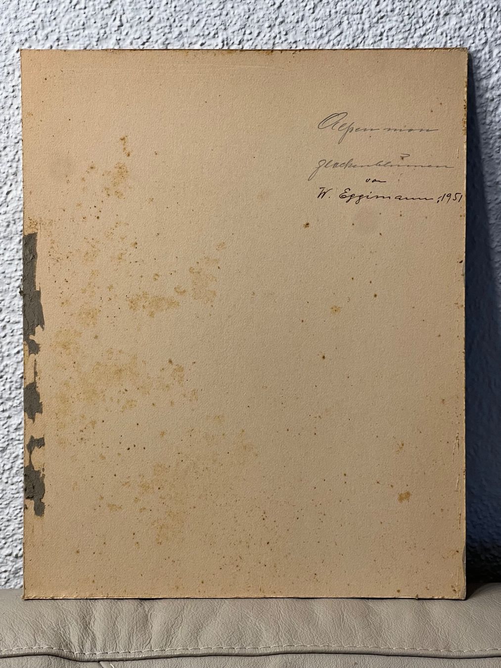 Gemälde: WALTER EGGIMANN 1903-1950er!!!!! – Gebraucht aus Basel von pmART 4