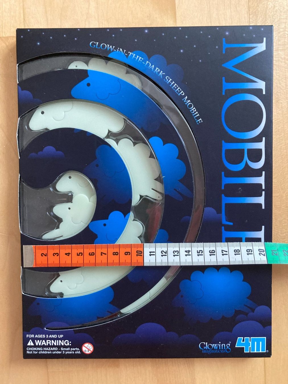 Alle Dekorationen: Vintage  Leuchtendes Mobile "Schäfchen" neu & OVP – Neu und originalverpackt aus Subingen von ArtBead 5