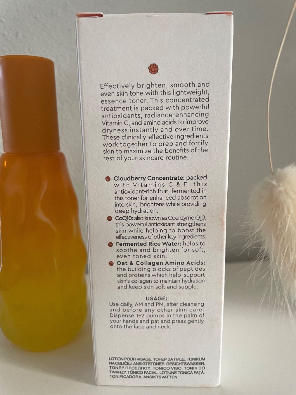 Gesichtspflege: Glow Recipe Cloudberry Bright Essence Toner 75ml NEW – Neu und originalverpackt aus Dübendorf von VSAngel 1