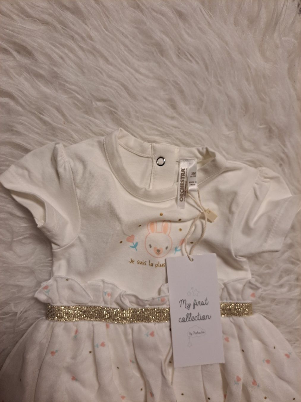 Kleider & Röcke: Süsses Babykleid, Grösse 3Mt., NEU – Neu und originalverpackt aus La Neuveville von Vestiaire_2011 1