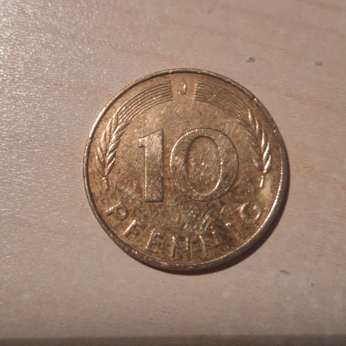 Alle Münzen: 10 Pfennig, 1976 J – Gebraucht aus Susten von lmf_98wh 1