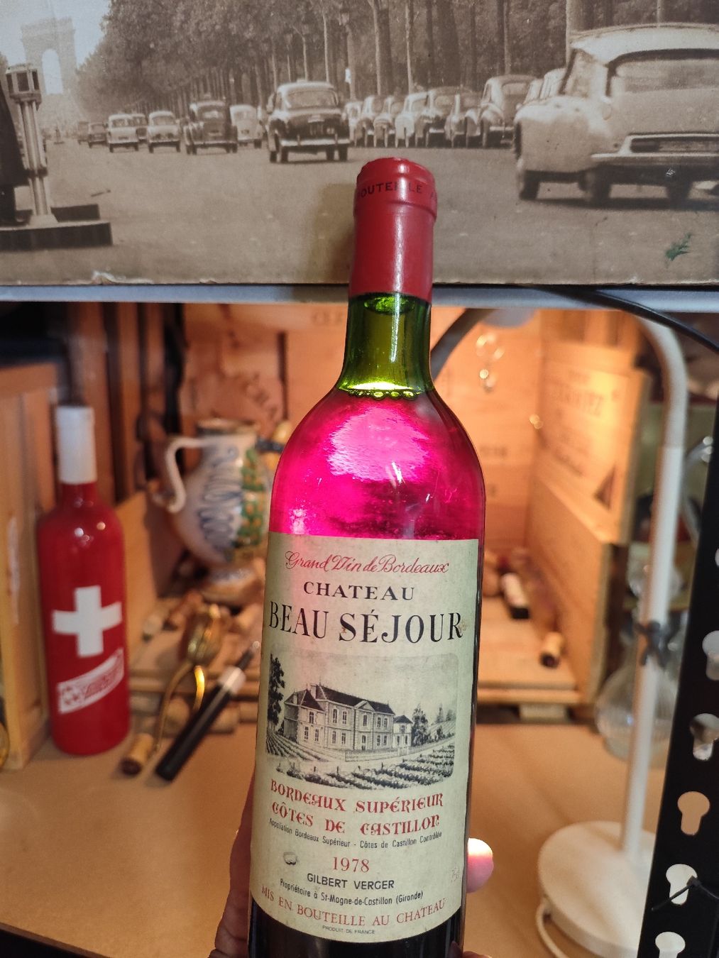 Wein: 1978 Bordeaux Chateau Beau Séjour – Neu (gemäss Beschreibung) aus Büsserach von Vintage-vins 1