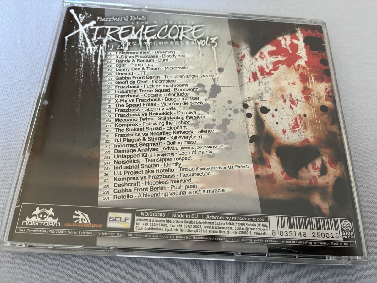 CD: Xtremecore Vol. 3 CD - Hardcore,Gabber,Speedcore 2006 – Usato da Winterthur venduto da Eisenware 1