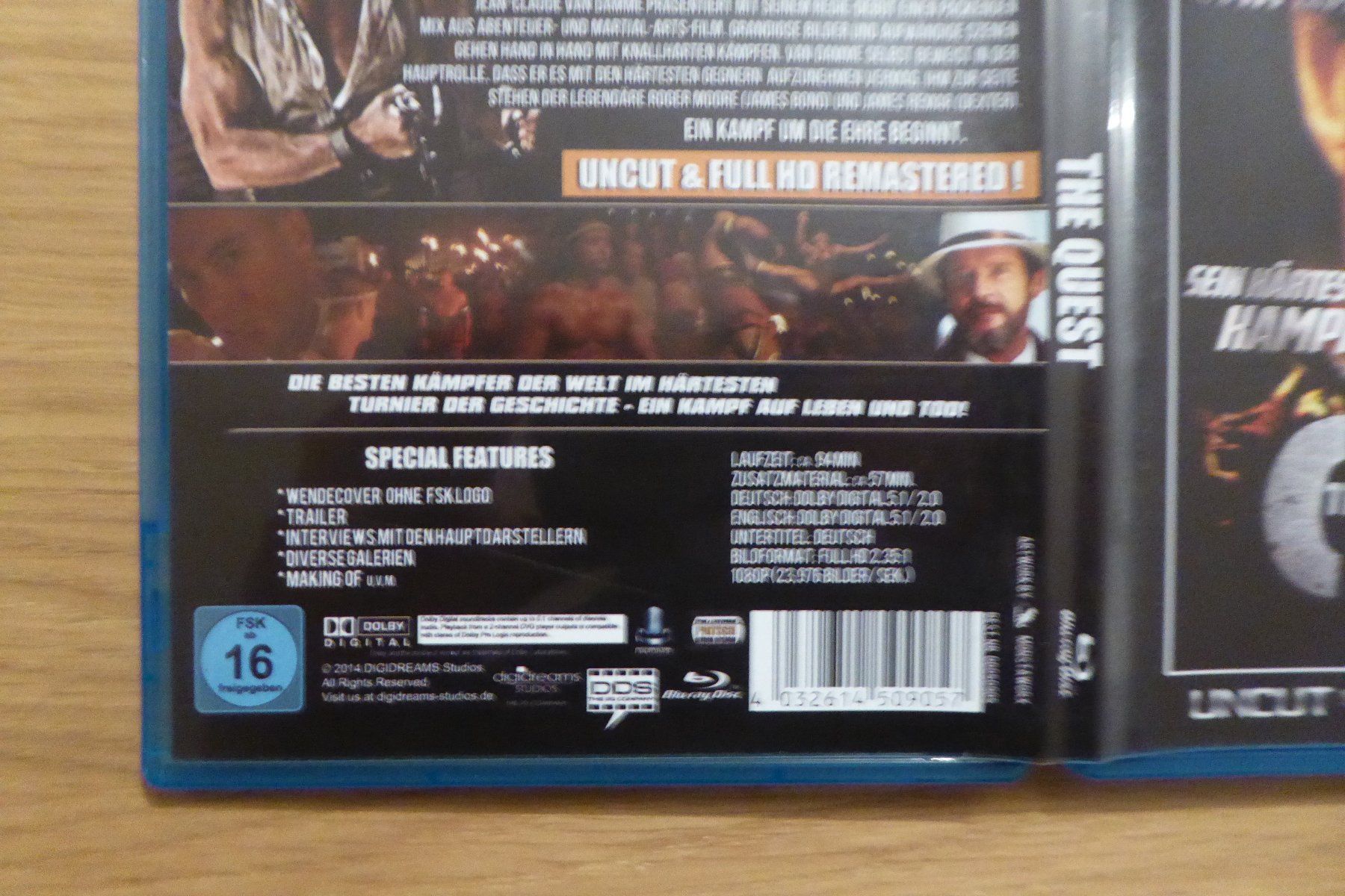 Tous les DVDs: Bluray The Quest – D'occasion à Allschwil par Summelsarium 2
