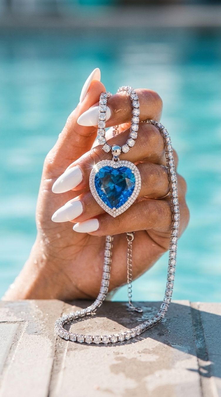 Catenine: Collier coeur de l’Ocean – Nuovo e nell'imballaggio originale da St-Maurice venduto da Sandrinette123 1