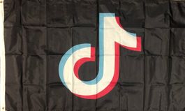 Fahne Tik Tok Flag drapeau Streaming Youtube Instragram