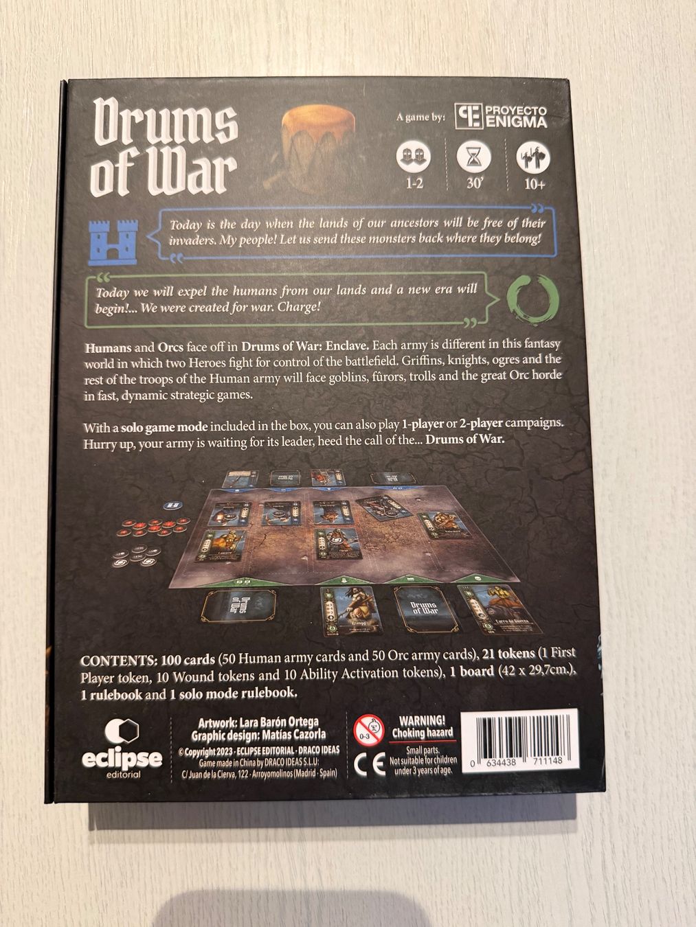 Giochi: Drums of War - Englisch – Usato da Seuzach venduto da Pascal44060 1