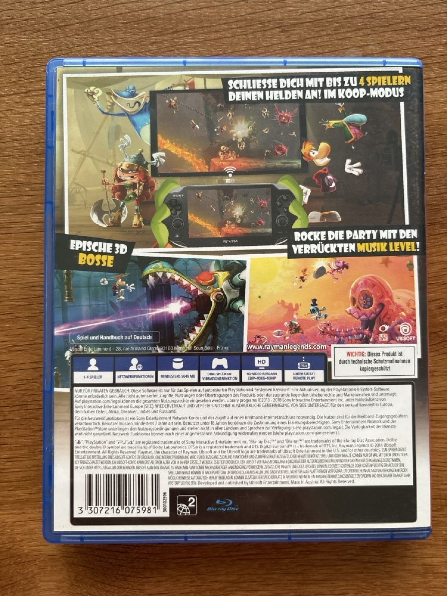 Giochi: Rayman Legends - PS4-Game - Top Zustand – Nuovo (secondo la descrizione) da Gasel venduto da Sunisshining123 1