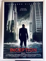 FILME FÜR DIE WAND: Original Kinoplakat von Inception
