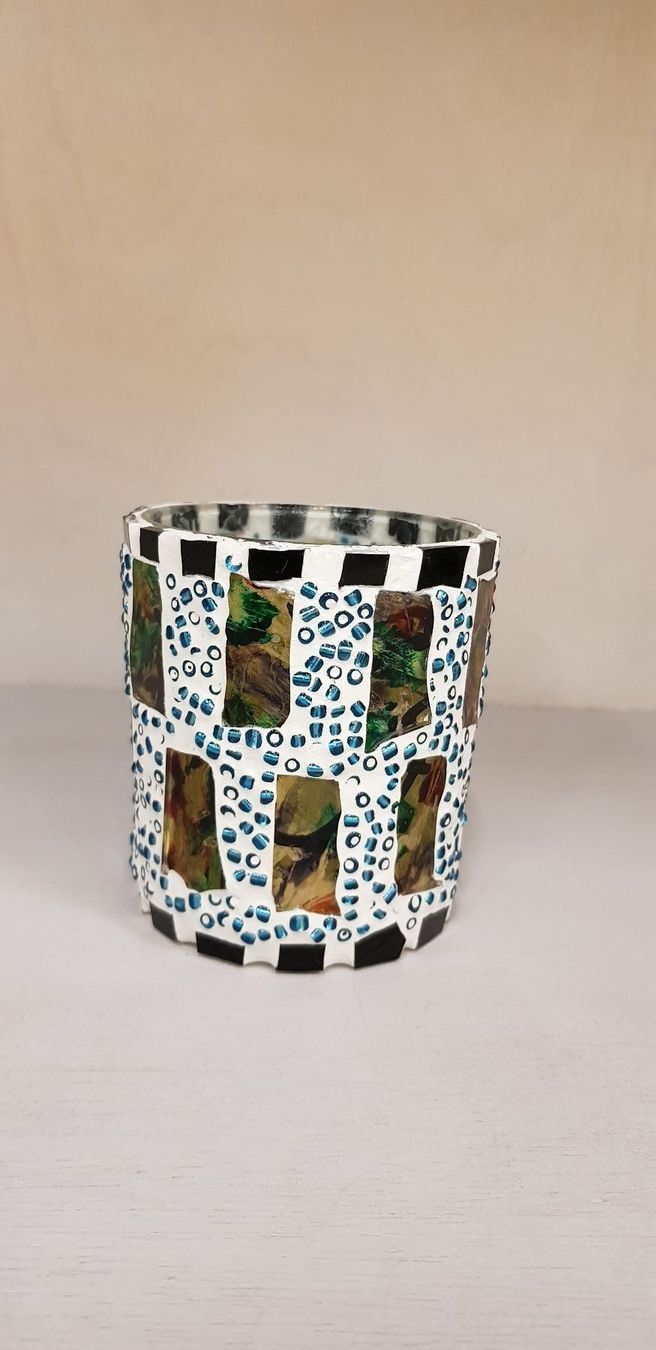 Portacandele: Wandlicht Mosaik – Nuovo e nell'imballaggio originale da Kirchberg SG venduto da PharaoShop 7