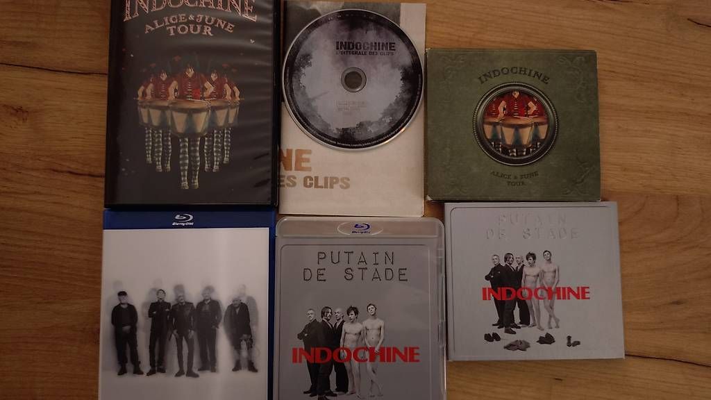 Alle DVDs: Collection Indochine – Gebraucht aus Bussigny von RicardoShop
