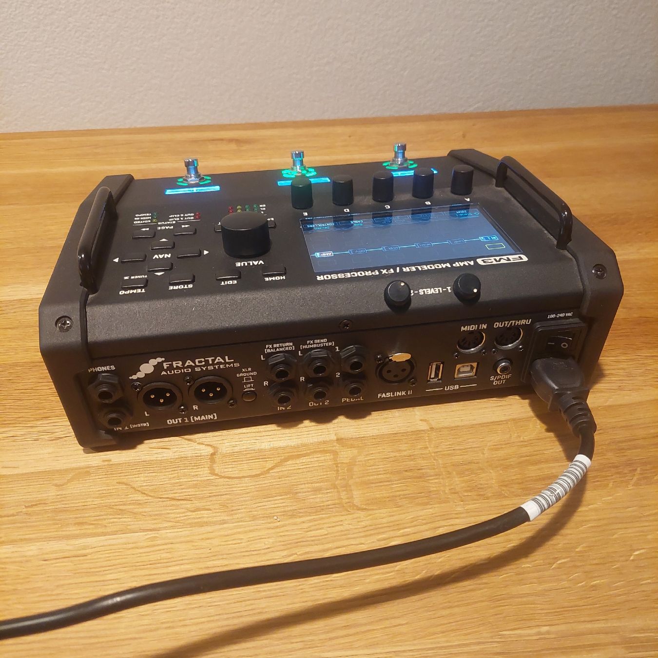 Fractal Audio Amplificatori: Fractal Audio FM3 Amp Modeler/FX Processor Top-Zustand – Usato da Zürich venduto da Ricardo_Noname 3