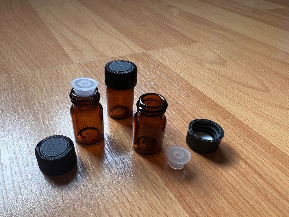 15 Glas-Tropffläschchen Mit Pipette – Für ätherische Öle, Parfüm & Kosmetik, Luftdicht