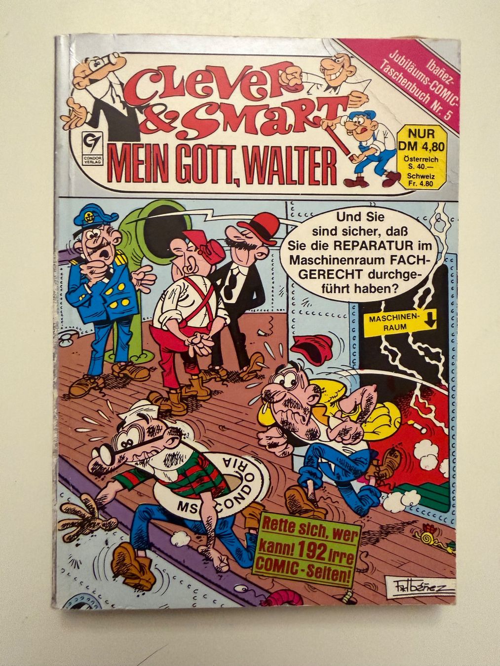 Fumetti: CLEVER & SMART JUBILÄUMS-COMIC-TASCHENBUCH NR.5 – Usato da Münsingen venduto da Ganjam
