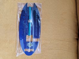 Bracelet EdelweiSS artisanal bleu turquoise neuf jamais p...