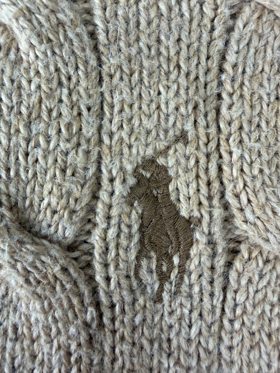 Ralph Lauren Pullover & Sweatshirts: Pull maille torsadée Polo Ralph Lauren Beige - L qr code #46 – Neu (gemäss Beschreibung) aus Hauterive NE von Leo_o 2