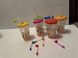 Lot de 6 verres pour enfant 