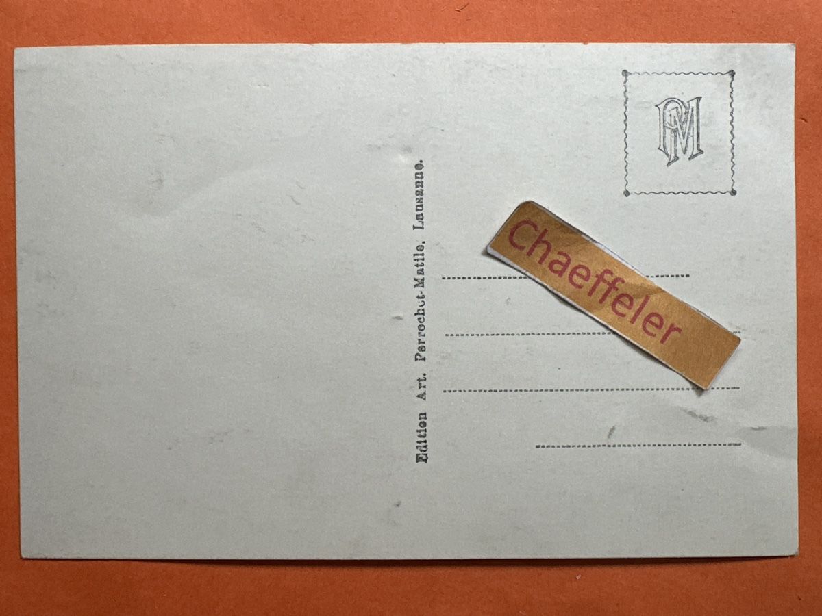 Cartoline postali: Brig Generslansicht und Wasenhorn – Usato da Zürich venduto da Chaeffeler 1