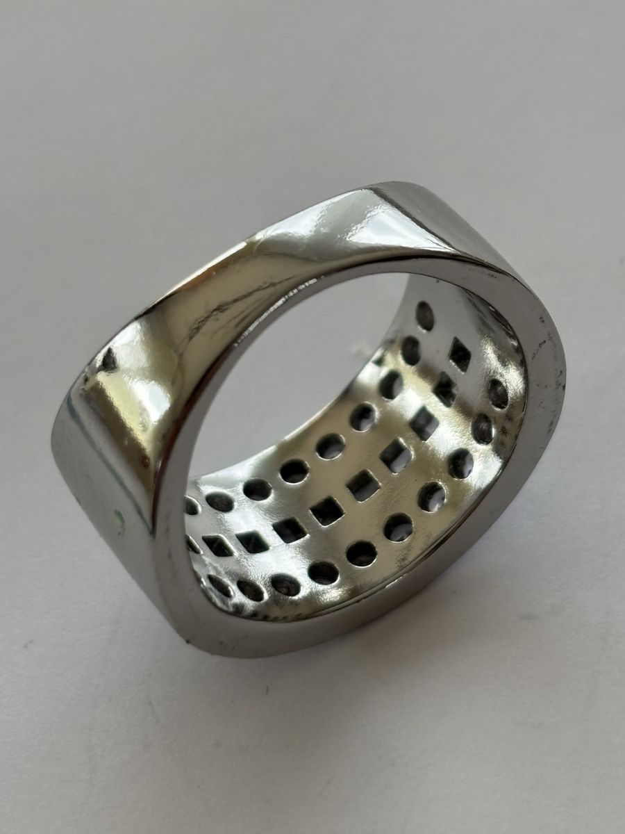 Anelli: Silber Ring mit Zirkonia Steinen 925 – Usato da Langnau am Albis venduto da flusspflege 4