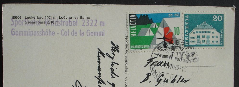 Cartes postales: LEUKERBAD – D'occasion à Jona par philajona 1