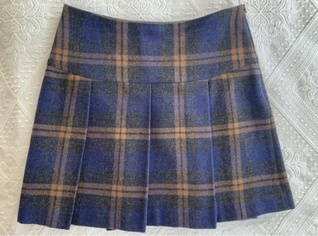 Plissierter Mini-Wollrock von Marc’O Polo, Gr. 34