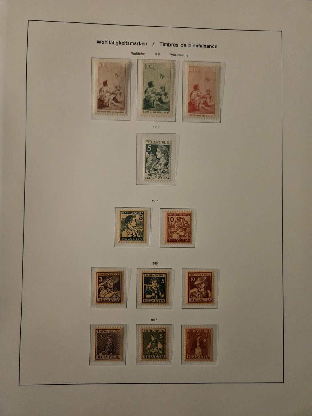 Album: Pro Juventute, wunderschöne Sammlung bis 1999, postfrisch. – Nuovo (secondo la descrizione) da Zürich venduto da Golffinger