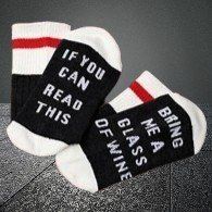🧦🍷Socken IF YOU CAN READ THIS BRING ME A GLASS OF WINE🍷🧦