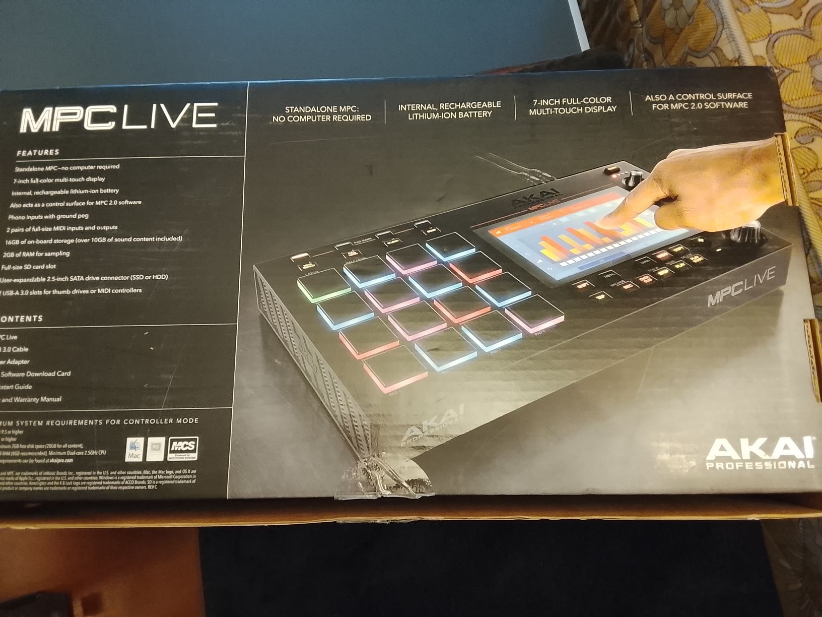 Akai Strumenti musicali: MPC LIVE – Nuovo (secondo la descrizione) da Bulle venduto da des_7slw 1