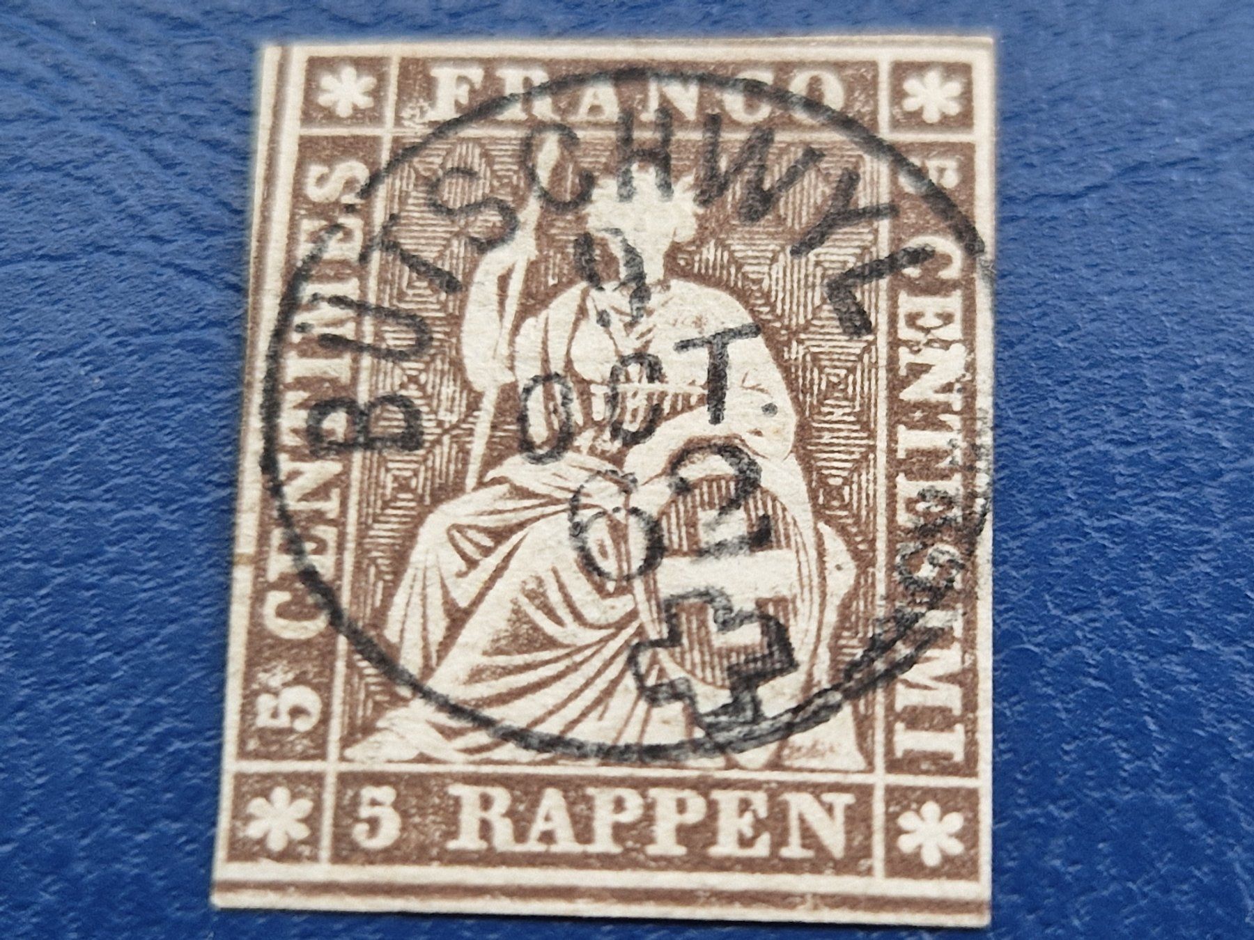 Tutti i francobolli: Strubel 22G, Bütschwyl, ab 1.- – Usato da Burgdorf venduto da Glossy01