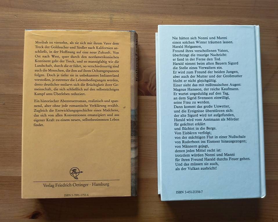 Libri: Nonni und Mani / Jenseits der Wasserscheide – Usato da Aathal - Seegräben venduto da anny44 1