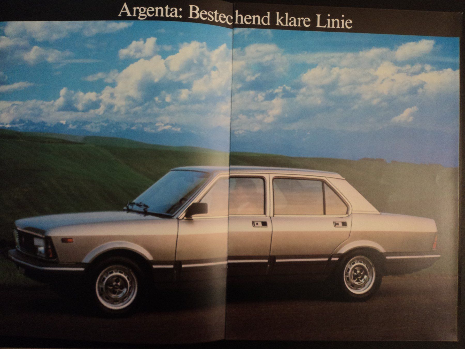 Fiat Documenti: Prospekt Fiat Argenta 1981 – Usato da Schwarzenburg venduto da modelCARama 2