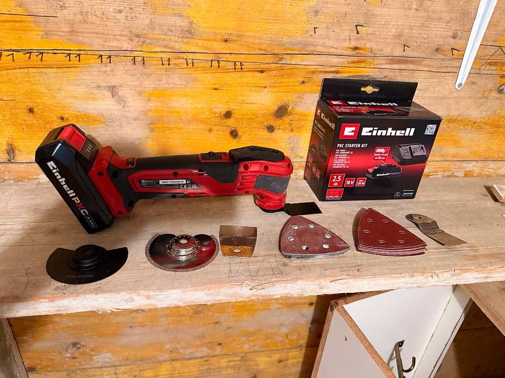 Einhell Alle Maschinen: Einhell VARRITO 18V PXC Multitool (Oszillierer) – Gebraucht aus Linden von Vally1994 1