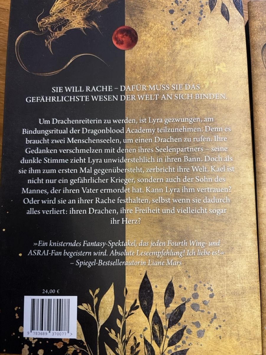 Libri: Dragonblood Academy - Beide Bücher – Usato da Forch venduto da Strawberry_JvN 3