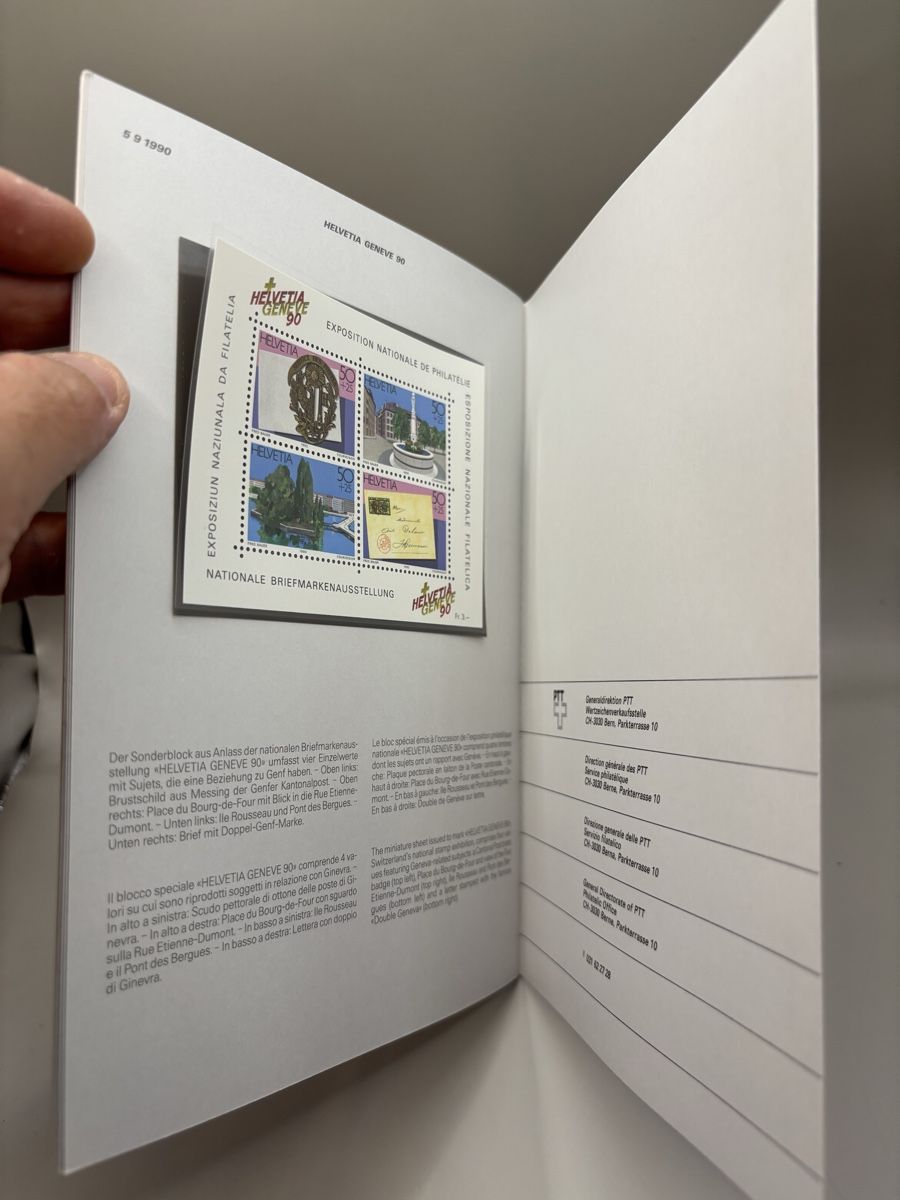 Tutti i francobolli: PTT 1990: Catalogue de timbres – Nuovo (secondo la descrizione) da Genève venduto da sho_67qj 6