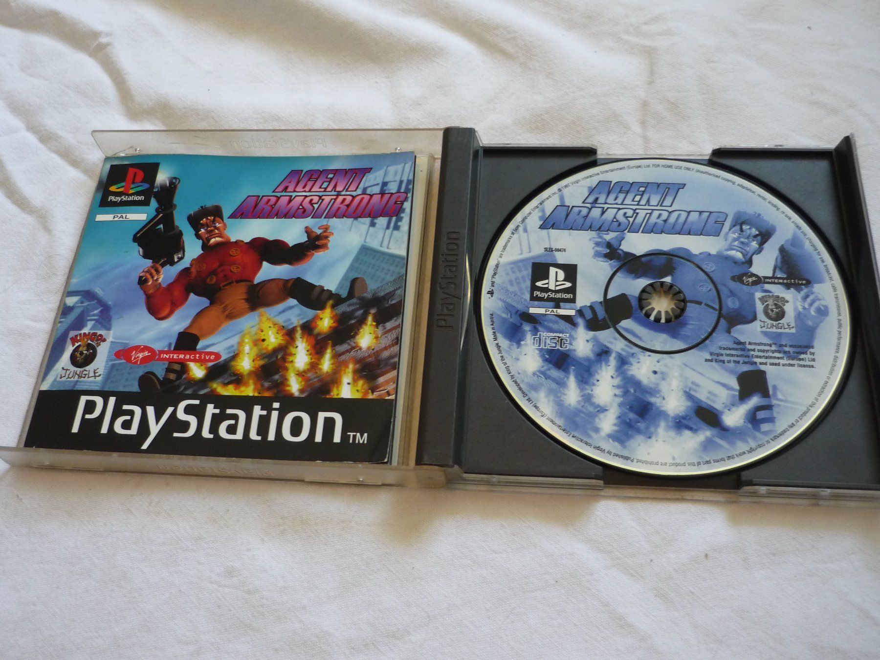 Sony Giochi: Videospiel - PS1 Playstation - Agent Armstrong – Usato da Beringen venduto da zzRegal 3