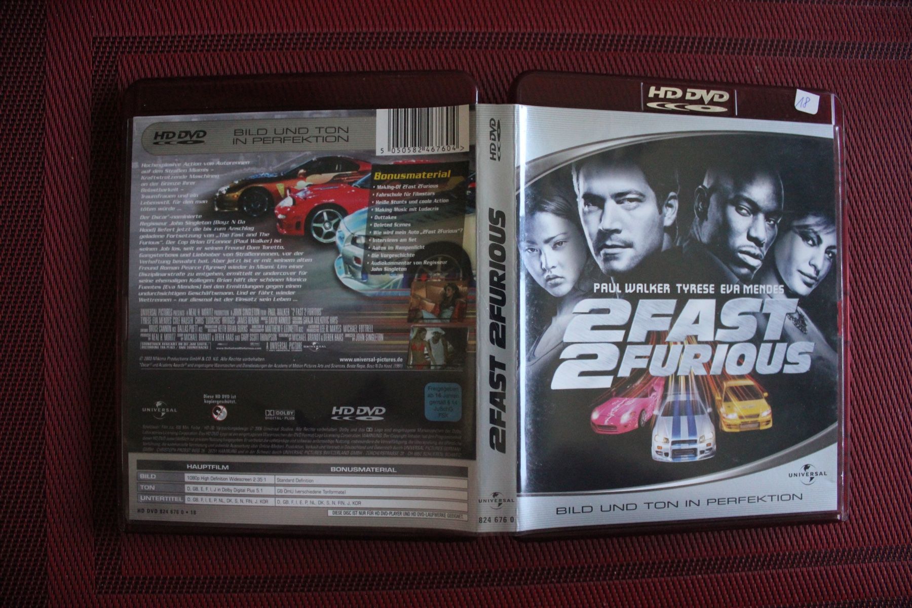 Tutti i DVDs: 2 Fast 2 Furious [HD DVD] von Singleton, John – Usato da Geroldswil venduto da schlumpf1969
