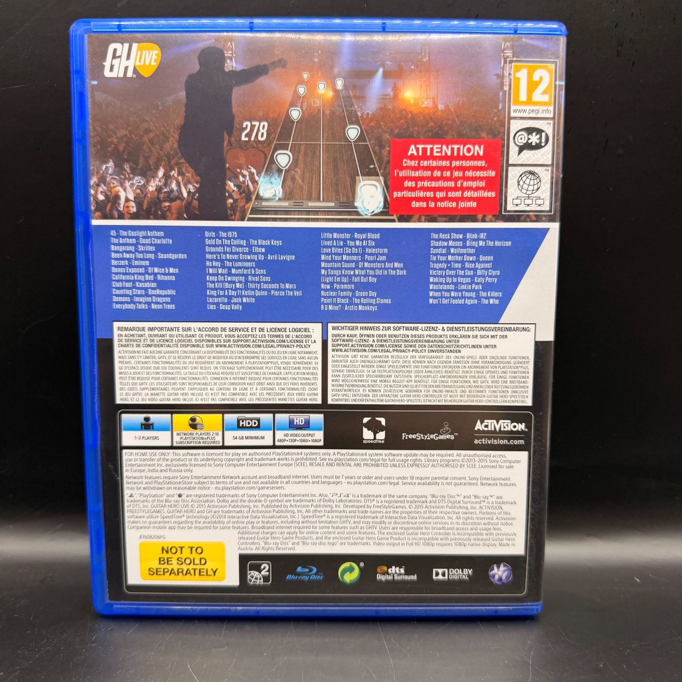 Sony Spiele: Guitar Hero Live Playstation 4 – Gebraucht aus Düdingen von Nerdworld 1