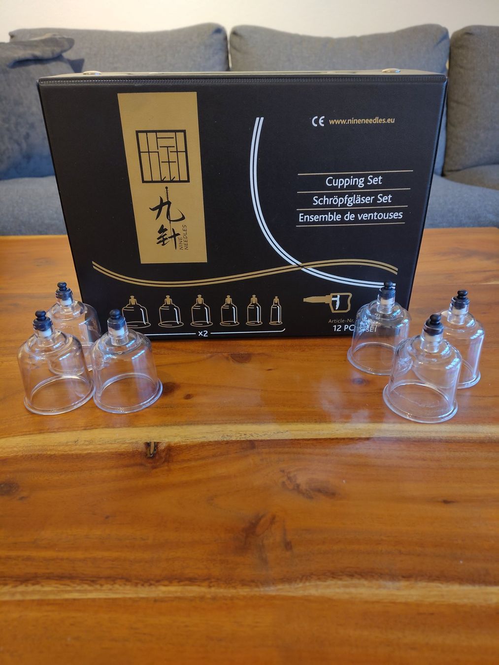 Dispositivi per massaggi: Schröpfset Koffer / Cupping Set + Akupunkturstift Hijama Pen – Usato da Winterthur venduto da kellerland 5