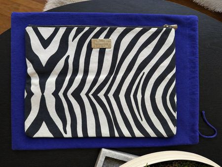 Jimmy Choo H&M Clutch Leder Gold Details Limited Edition