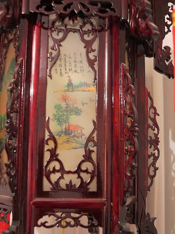 Lampade: Klassische chinesische Lampe Vintage – Usato da Niederwangen BE venduto da Pigru123 1