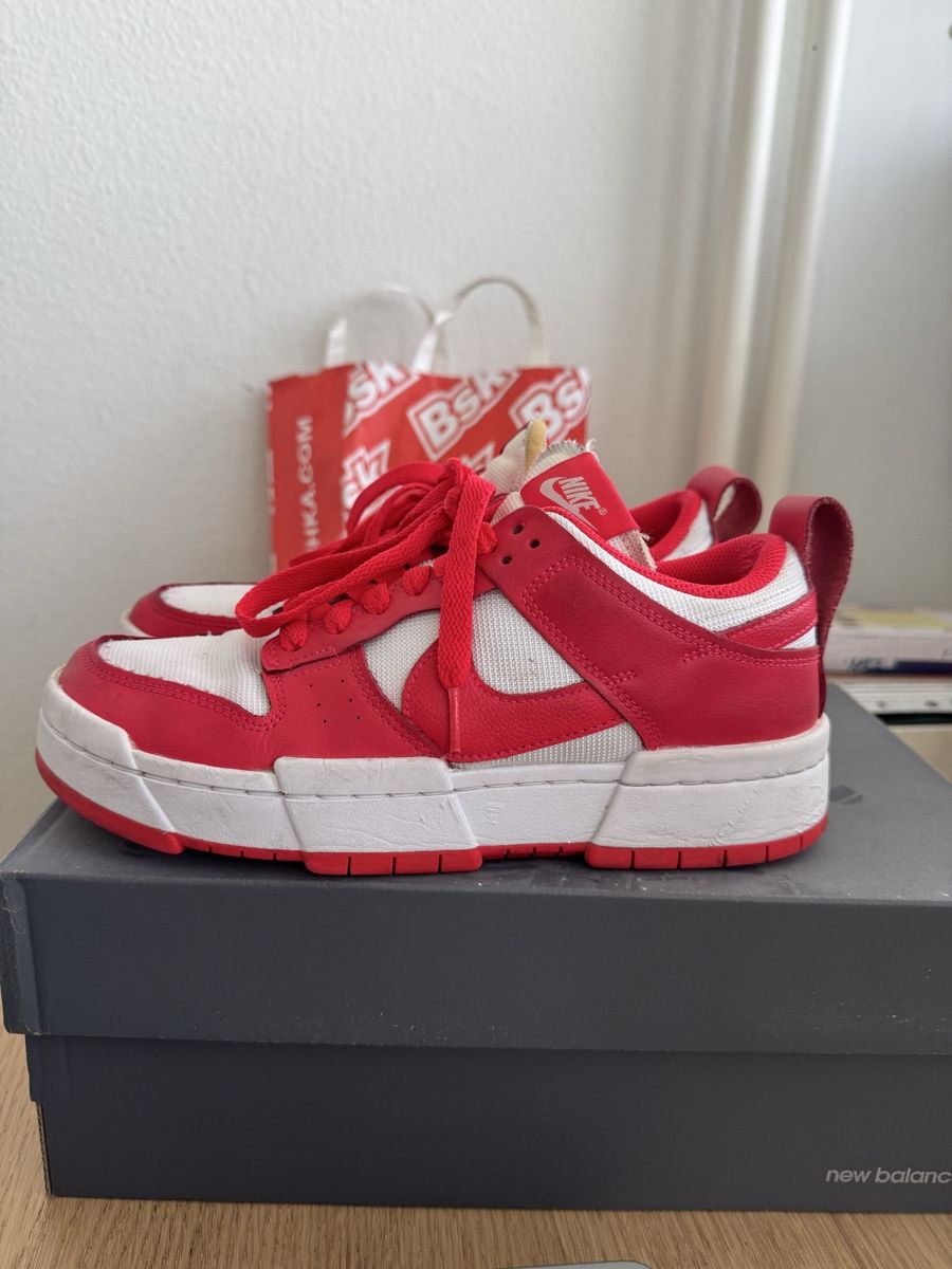 Nike Scarpe da uomo: Nike Dunk Low Disrupt Siren Red – Usato da Plan-les-Ouates venduto da ariana.stl