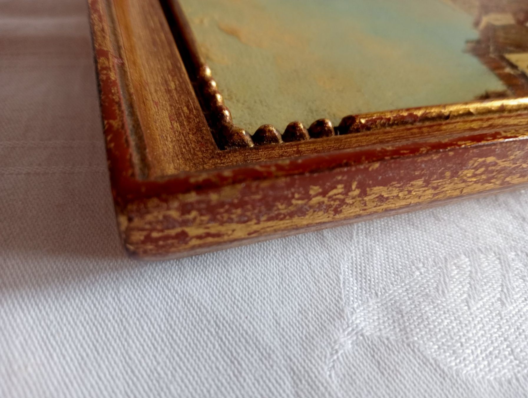 Gemälde: Gemälde signiert Alfred"Dupre" Hollywood Regency Holz Rahmen – Gebraucht aus Oberdorf BL von Barocki888 4