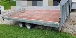 Grande remorque basculante 3t Humbaur expertisée