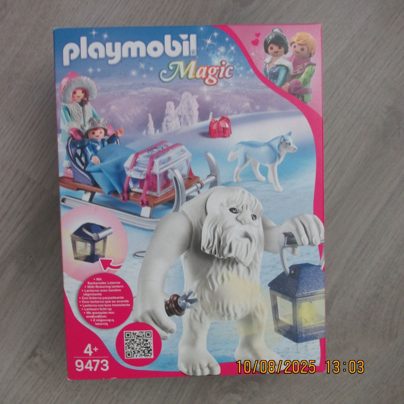 Playmobil Giocattoli: Playmobil Magic 9473 Yeti mit Schlitten neu – Nuovo e nell'imballaggio originale da Galgenen venduto da Forflowers 1