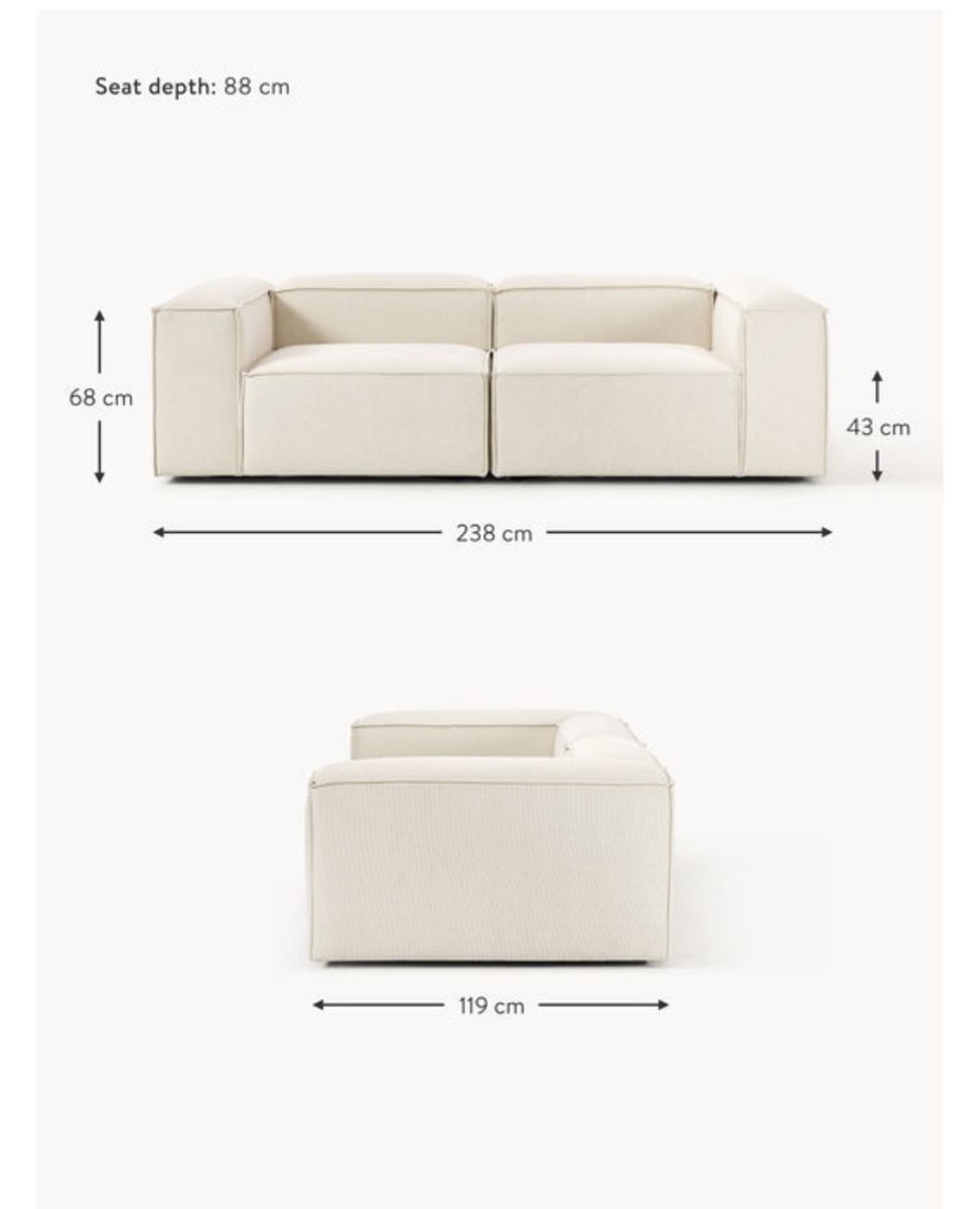 Westwing Sofas: Stylish off white Modular Sofa – Gebraucht aus Ruvigliana von brb_s777 4