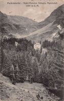 Maderanertal, Hotel Pension Schweiz. Alpenclub gelaufen 1919