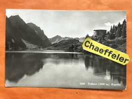 Alte Ansichtskarte 1954 Trübsee mit Kapelle, 1800m